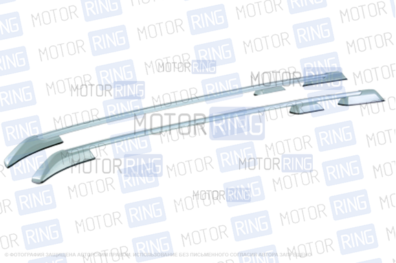 Рейлинги АПС серебристый пластик для Land Rover Freelander 2 2006-2014 г.в.