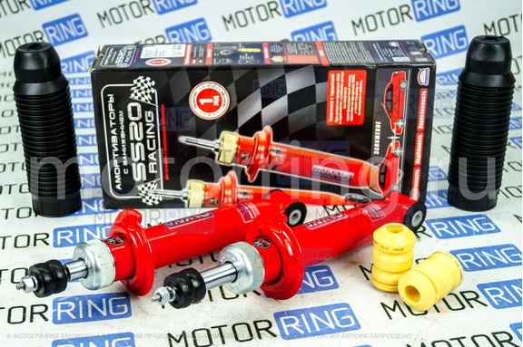 Амортизаторы задние SS20 Racing серии Комфорт с занижением 70 мм для ВАЗ 2108-21099, 2110-2112, 2113-2115, Приора, Калина, Калина 2, Гранта, Гранта FL, Датсун