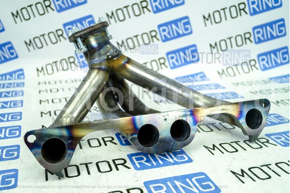 Паук 4-2-1 Stinger Auto с гофрой на треугольном фланце для Лада 4х4 (Нива)