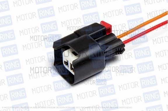 Разъемы Cargen 34062-0028 к форсункам двигателя 4216 (ЕВРО-4), 21127 с проводами для ГАЗ, Лада Гранта, Гранта FL, Калина 2, Приора