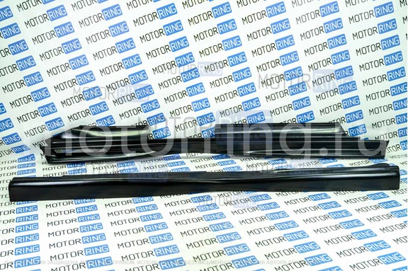 Пороги с сеткой Model-1 для ВАЗ 2110, 2111, 2112