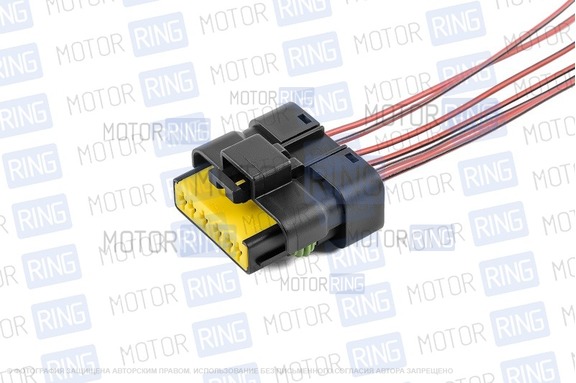 Разъемы Cargen 211PCO62S1-049 к датчику дроссельной заслонки с проводами для ГАЗ