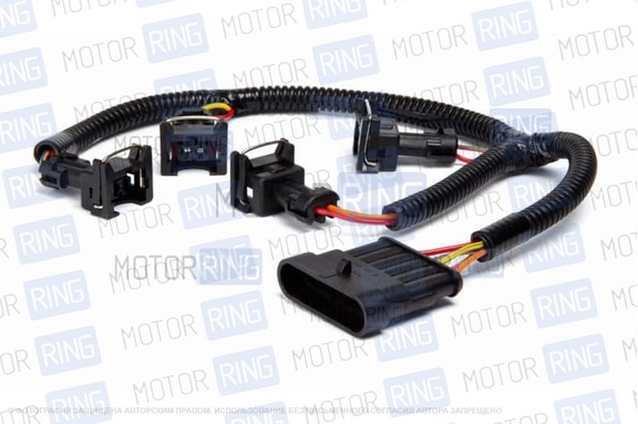 Жгут форсунок УМЗ 4216 бензиновых двигателей Евро-3 Cargen 4216370707000 для ГАЗ, УАЗ