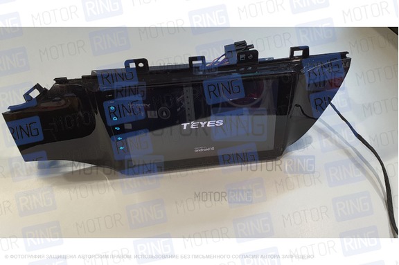 Мультимедиа (магнитола) Teyes CC2 Plus 3\32 ga 9 дюймов Андроид 10 с установочным комплектом для Kia Rio 4
