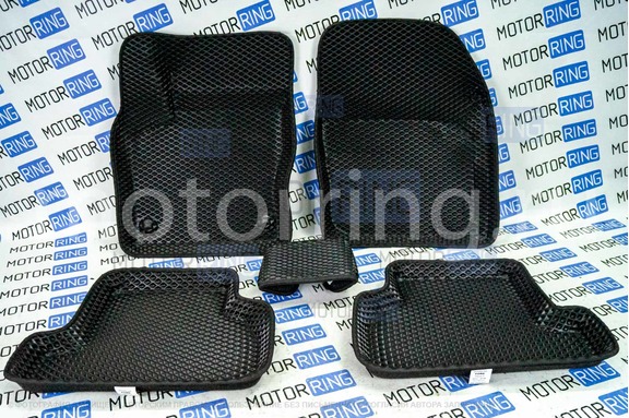 Формованные коврики EVA 3D Boratex в салон для Ford Focus 3 2011-2018 г.в.