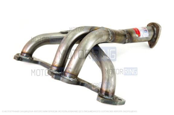 Вставка заменитель катализатора 4-2-1 STT под 1 датчика кислорода для 8 кл ВАЗ 2108-21099, 2110-2112, 2113-2115, Калина, Гранта, Приора