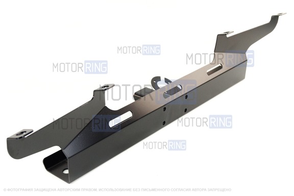 Фаркоп N-Parts с квадратом под лебедку и защитой бампера для Шевроле Нива
