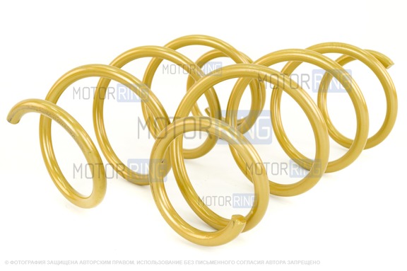 Пружины холодной навивки передней подвески SS20 Gold Progressive (переменный шаг) для Лада Веста, Веста SW