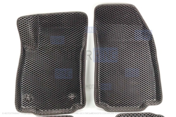 Формованные коврики EVA 3D Boratex в салон для Opel Mokka 2012-2020 г.в.