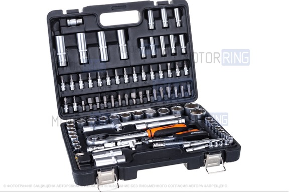 Набор инструмента 1/4"DR 1/2"DR 94 предмета АвтоDело
