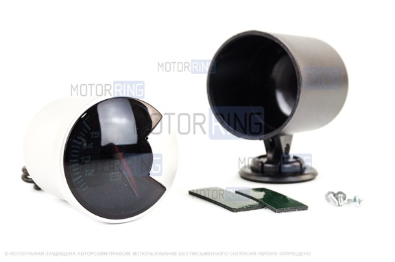 Датчик напряжения Ket Gauge LED 602701 60mm