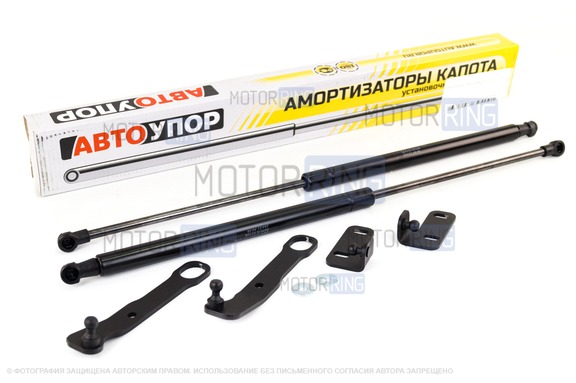 Газовые упоры (амортизаторы) капота АвтоУпор для Лада Ларгус FL