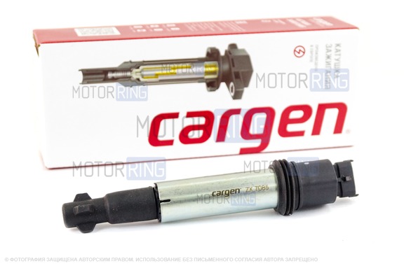 Катушка зажигания Cargen для 1.6л 16 кл ВАЗ 2110-2112, 2113-2115, Лада Приора, Лада Калина, Гранта, Веста, Икс Рей, Ларгус