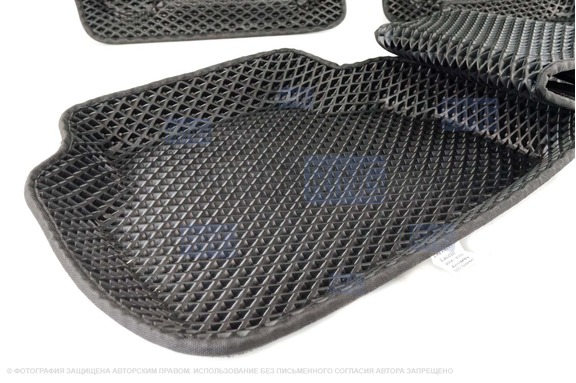 Формованные коврики EVA 3D Boratex в салон для Chevrolet Lacetti 2004-2013 г.в.