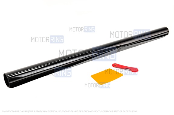 Тонировочная пленка Super Dark Black 50х300см для стекол авто и дома