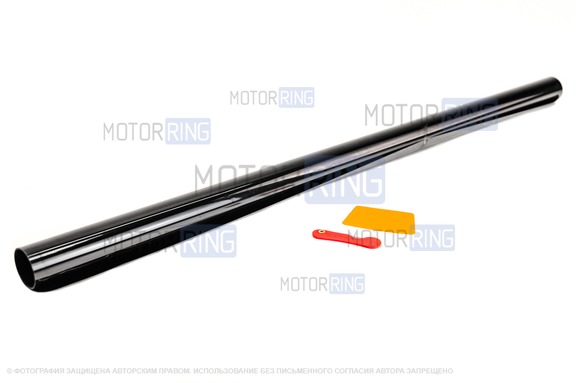 Тонировочная пленка Super Dark Black 75х300см для стекол авто и дома