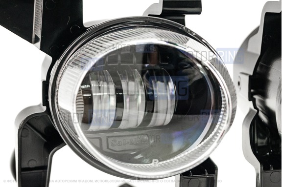 Диодные ПТФ Sal-Man 50W 4600lux для Опель Астра, Астра GTC, Вектра, Зафира