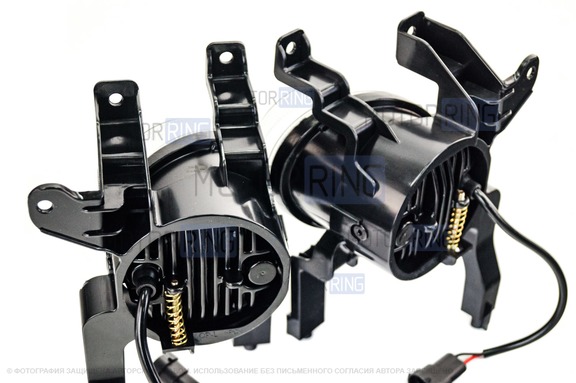 Диодные ПТФ Sal-Man 50W 4600lux для Опель Астра, Астра GTC, Вектра, Зафира