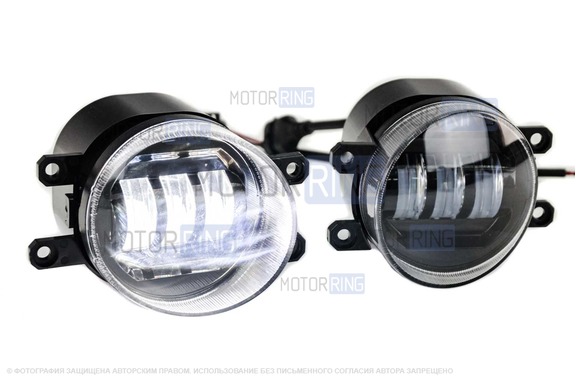 Диодные ПТФ SL 30W с регулировкой для Toyota Crown, Reiz, Corolla, Camry, RAV4, Highlander, Vios, Verso