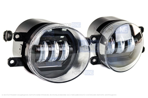 Диодные ПТФ SL 30W с регулировкой для Toyota Crown, Reiz, Corolla, Camry, RAV4, Highlander, Vios, Verso