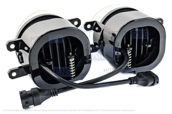 Диодные ПТФ SL 30W с регулировкой для Toyota Crown, Reiz, Corolla, Camry, RAV4, Highlander, Vios, Verso