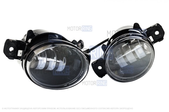 Диодные ПТФ SL 30W с регулировкой для Nissan X-Trail, Teana, Primera, Almera, Qashqai, Serena