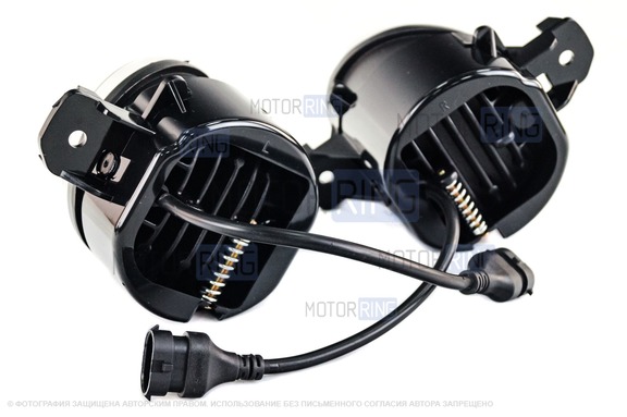 Диодные ПТФ SL 30W с регулировкой для Nissan X-Trail, Teana, Primera, Almera, Qashqai, Serena