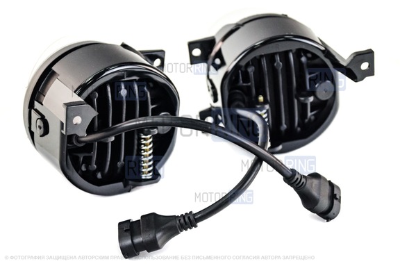 Диодные ПТФ SL 30W с регулировкой для Volkswagen Golf 5, MK6, Sagitar, Touran, Caddy