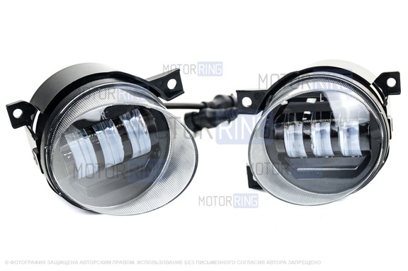 Диодные ПТФ SL 30W с регулировкой для Volkswagen Golf 5GTI, Jetta, Sagitar