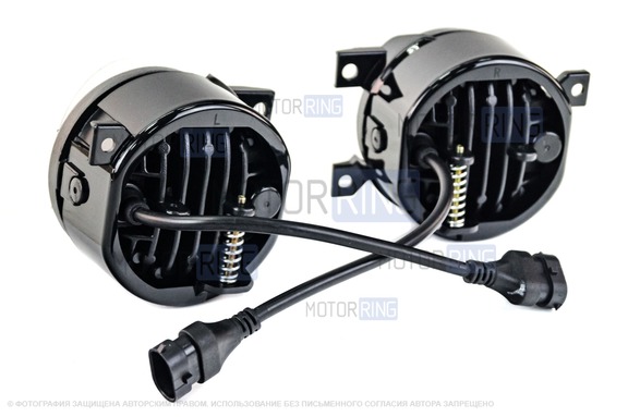 Диодные ПТФ SL 30W с регулировкой для Volkswagen Golf 5GTI, Jetta, Sagitar