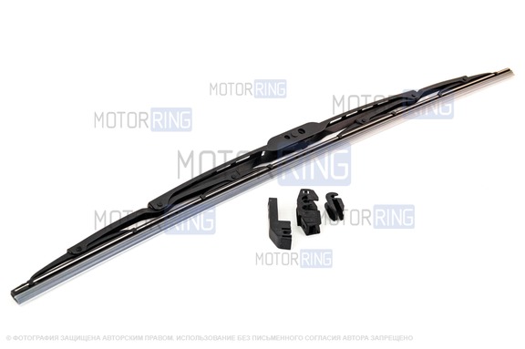 Каркасная щетка стеклоочистителя всесезонная Goodyear FRAME 23"/58 см (3 адаптера)
