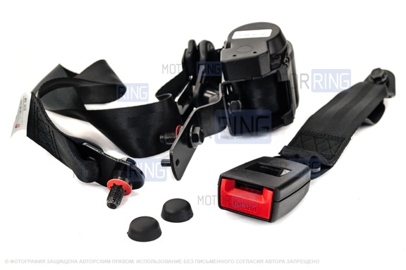 Ремень безопасности задний боковой правый для Шевроле/Лада Нива 2123