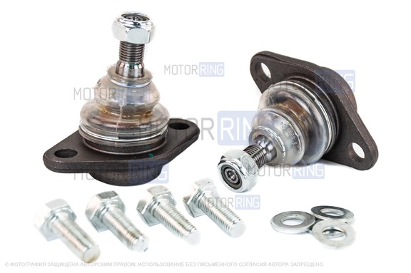 Комплект шаровых опор TRT-Parts SPORT для ВАЗ 2108-21099, 2110-2112, 2113-2115, Лада Приора, Калина, Калина 2, Гранта, Гранта FL, Ока, Датсун