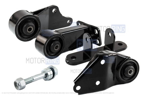 Комплект опор двигателя AutoProduct Sport для ВАЗ 2108-21099, 2113-2115
