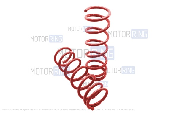 Пружины передней подвески Технорессор с завышением 30мм для Лада 4х4, Нива Легенд