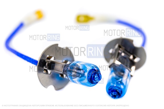 Галогеновые лампы MTF Light Argentum с цоколем H3 12V 55W 4000K для ВАЗ 2110-2112, 2113-2115, Шевроле/Лада Нива