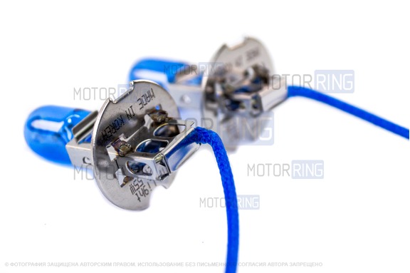 Галогеновые лампы MTF Light Palladium с цоколем H3 12V 55W 5500K для ВАЗ 2110-2112, 2113-2115, Шевроле/Лада Нива