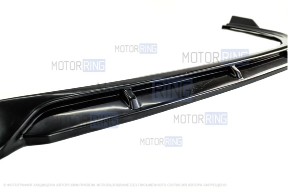 Нижняя накладка переднего бампера ASM Low Liner для Лада Приора