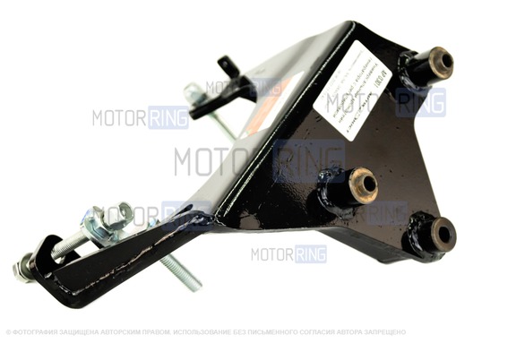 Универсальный стальной кронштейн генератора AutoProduct Parts с регулировкой для Лада Гранта, Гранта FL, Калина, Калина 2, Датсун