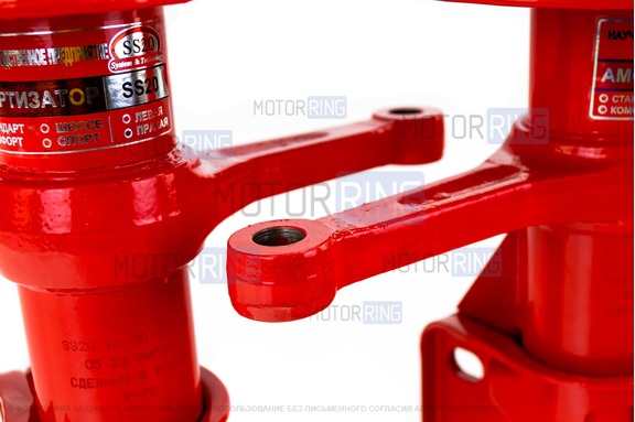 Передние стойки SS20 Racing серии Комфорт с занижением 70мм для ВАЗ 2108-21099, 2110-2112, 2113-2115