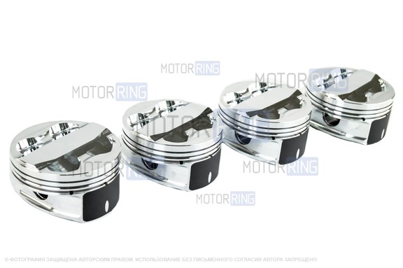 Поршни 82,5мм безвтыковые кованые СТИ для Лада Гранта, Гранта FL, Калина, Калина 2, Приора, Ларгус, Ларгус FL, Икс Рей, Веста, Веста NG, Искра, Нива Спорт с двигателями ВАЗ 21126, 21127, 21129