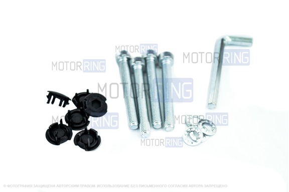 Рейлинги черные АПС для Mazda 3 2003-2009 г.в.