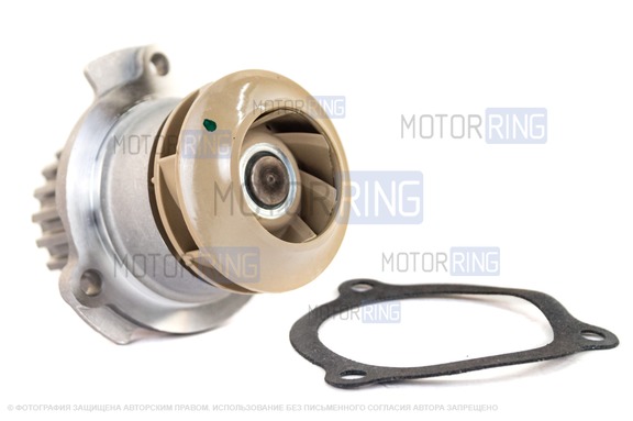 Водяной насос (помпа) Luzar Turbo для 8 кл ВАЗ 2108-21099, 2110-2112, 2113-2115, Калина, Калина 2, Гранта, Ока