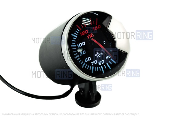 Датчик температуры масла Ket Gauge LED 602703 Oil Temp 60mm