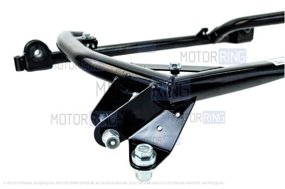 Подрамник AutoProduct Sport с резиновыми сайлентблоками без защиты для ВАЗ 2108-21099, 2113-2115