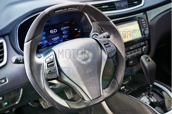Руль FG ТRAVELER анатомический со вставками из алькантары для ВАЗ 2110-2112 с европанелью, Лада Калина, Калина 2, Гранта, Гранта FL, Приора, Нива Тревел, Шевроле Нива