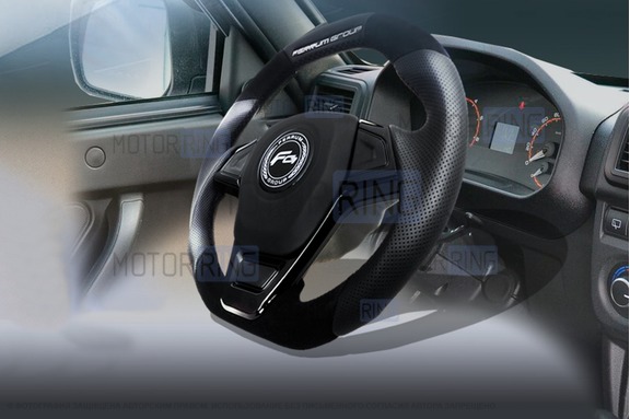 Руль Ferrum Group 2 анатомический для ВАЗ 2107, Лада 4х4, Нива Легенд