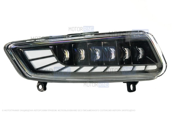Диодные ПТФ Sal-Man 50W 7000lux для Фольксваген Поло 5 с 2015 г.в.