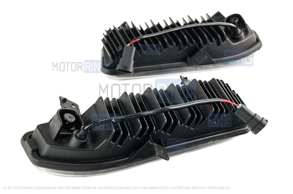 Диодные ПТФ Sal-Man 60W 7000lux для Nissan Note, Qashqai, X-Trail, Micra, Sentra, Kicks, Rogue