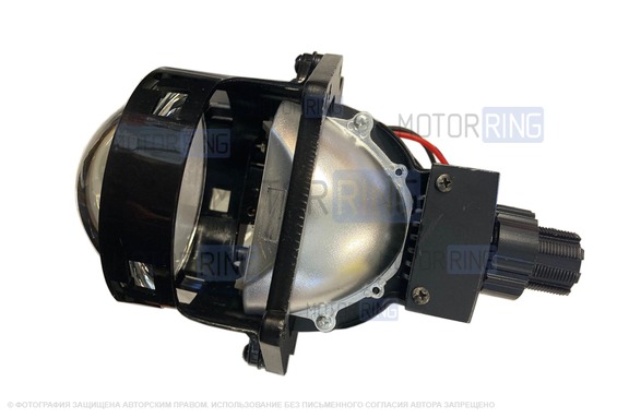 Универсальные диодные Bi-Led линзы (модули) MIKUSHIMA i4 3 дюйма 5500K, 2100LM
